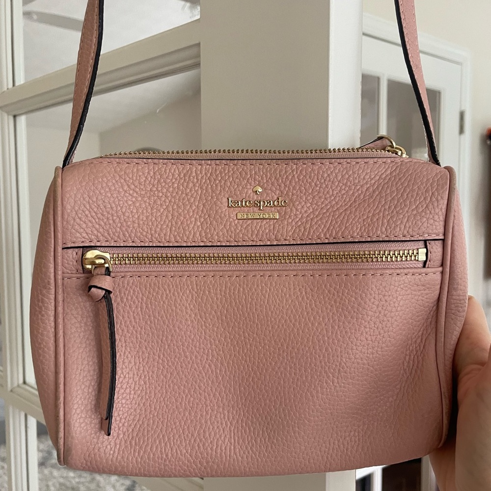Kate spade cross body pink bag